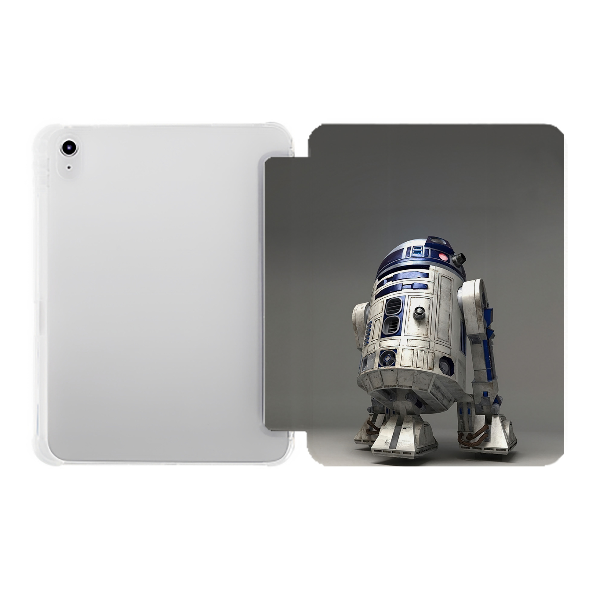 （画像用） スター・ウォーズ Star Wars IPad ケース ペン収納付き 三つ折りスタンド PUレザー×シリコン 対応機種9.5/10.5/10.9インチ